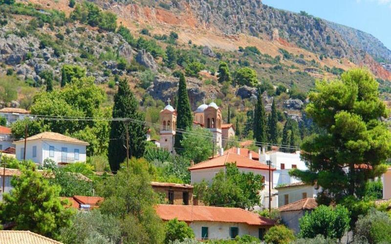 Xenonas Chrisso Delphi Exterior foto